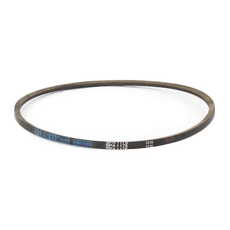 D&D SPA1175 Metric V-Belt, 1175mm Outside Length, 13 mm Top Width, 10 mm Thickness, 1 Ribs SPA1175